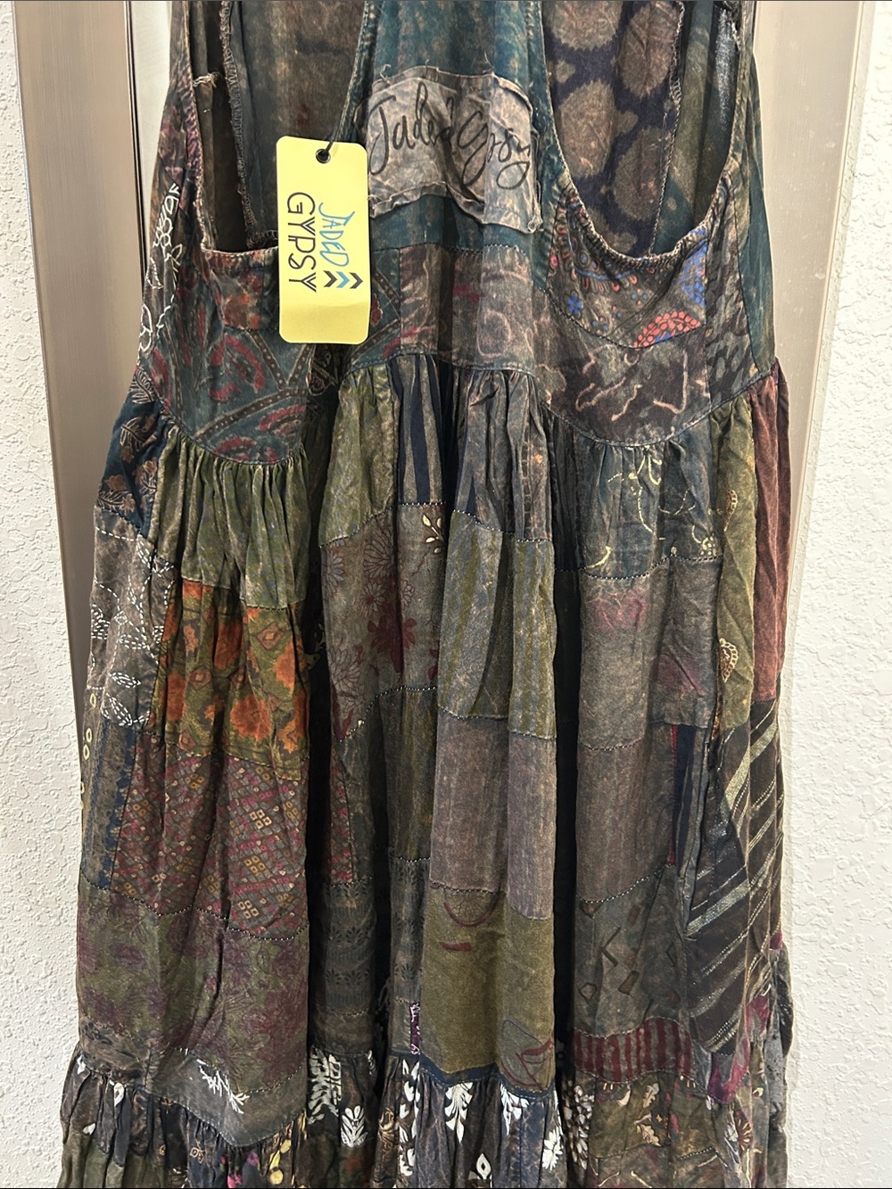 Jaded Gypsy Bohemian Patchwork Dress - Picture 8 of 9